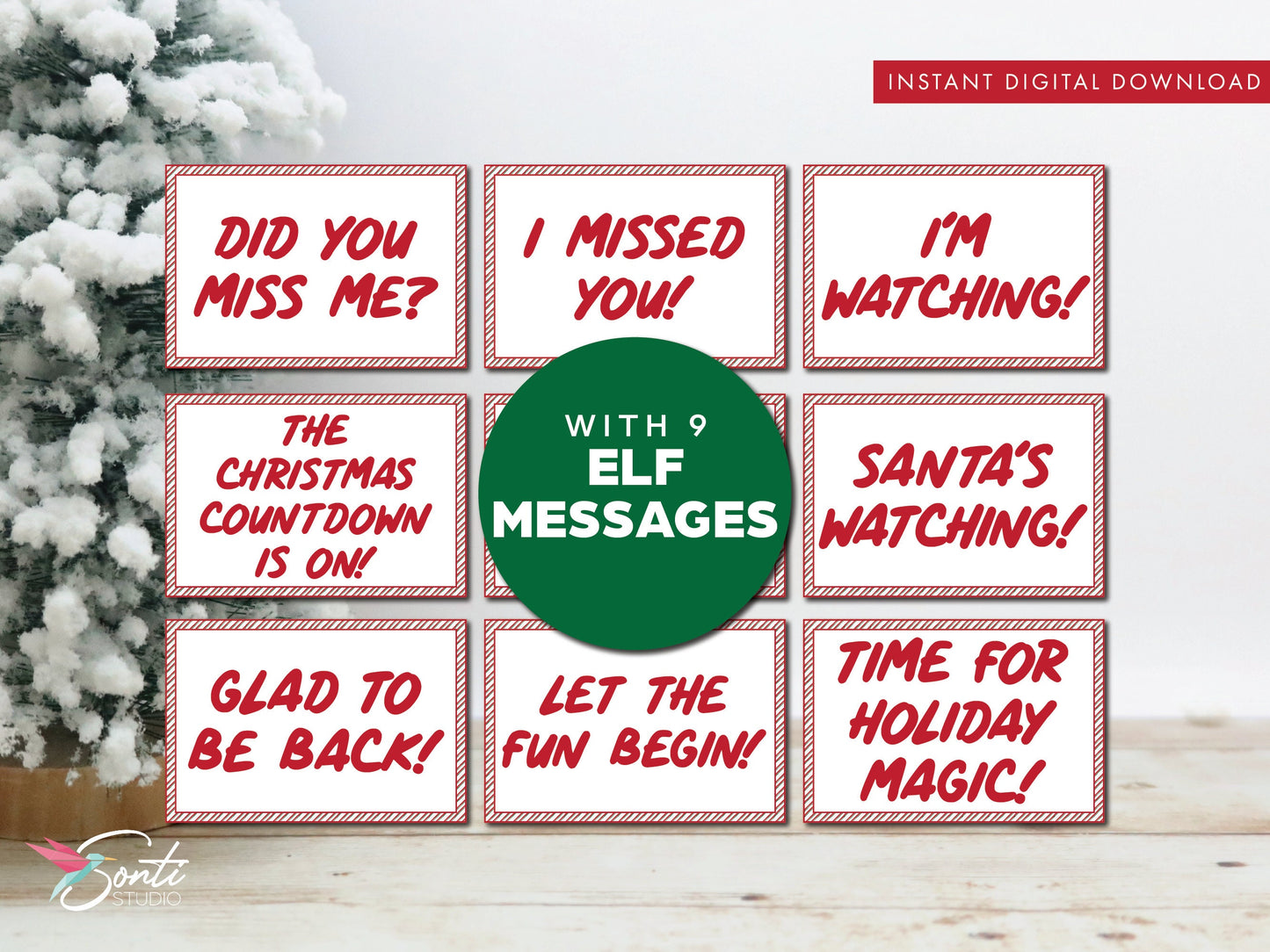 Canva Editable Elf Return Letter & Welcome Banner