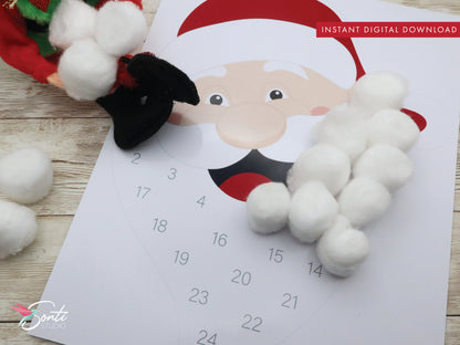 Christmas Santa Advent Calendar