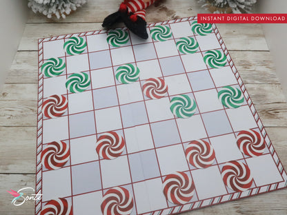 Christmas Elf Checkers Games