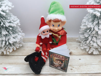 Christmas Elf Mini Book, Every Elf Poop