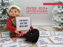 100+ Christmas Elf Letter Board Signs