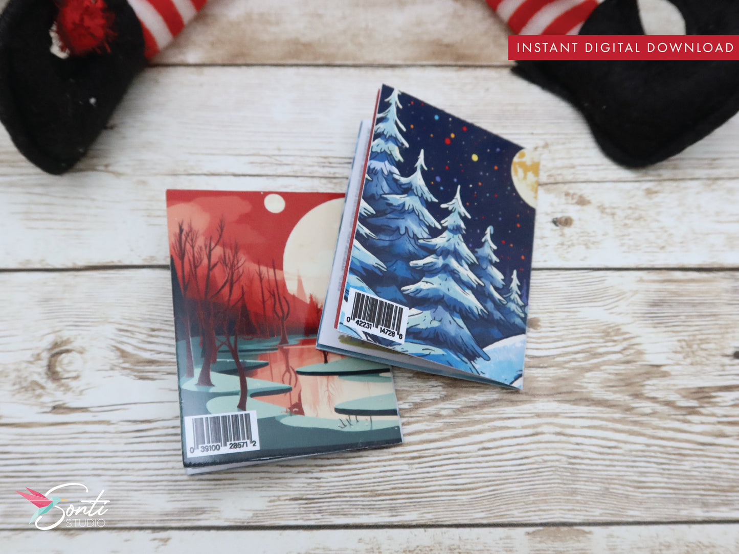 Christmas Elf Mini Magazine
