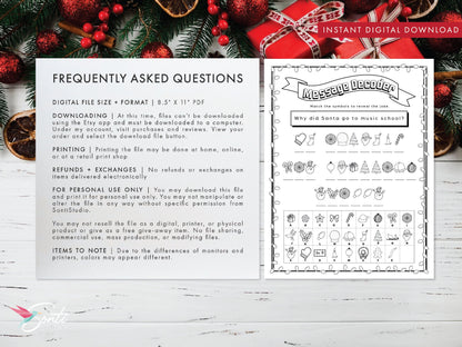 Christmas Printable Activity Bundle
