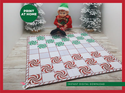 Christmas Elf Checkers Games