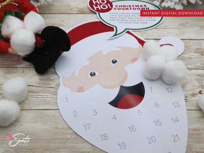 Christmas Santa Advent Calendar