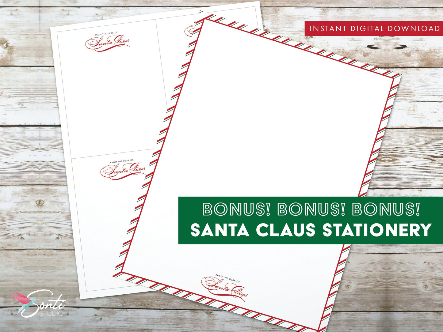 Christmas Letter to Santa Kit & Gratitude Letter