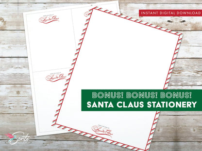Christmas Letter to Santa Kit & Gratitude Letter
