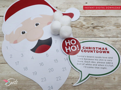 Christmas Santa Advent Calendar