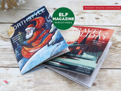Christmas Elf Mini Magazine
