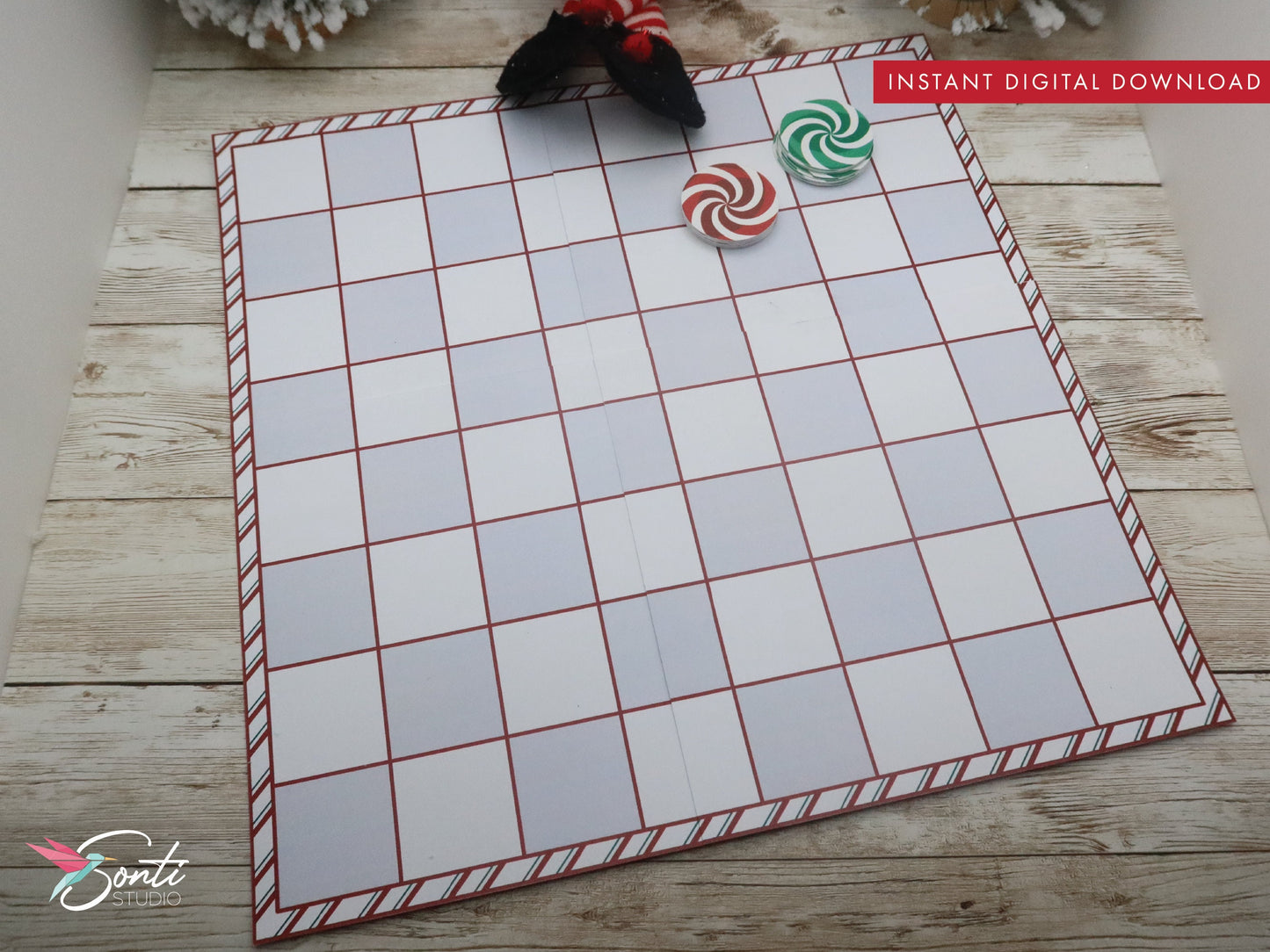 Christmas Elf Checkers Games