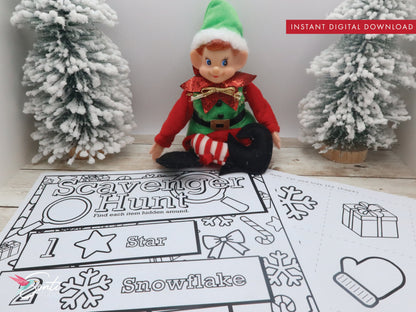 Christmas Elf Scavenger Hunt
