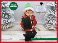 Christmas Elf Mini Book, Secrets of the North Pole