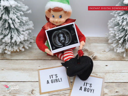 Christmas Elf Ultrasound