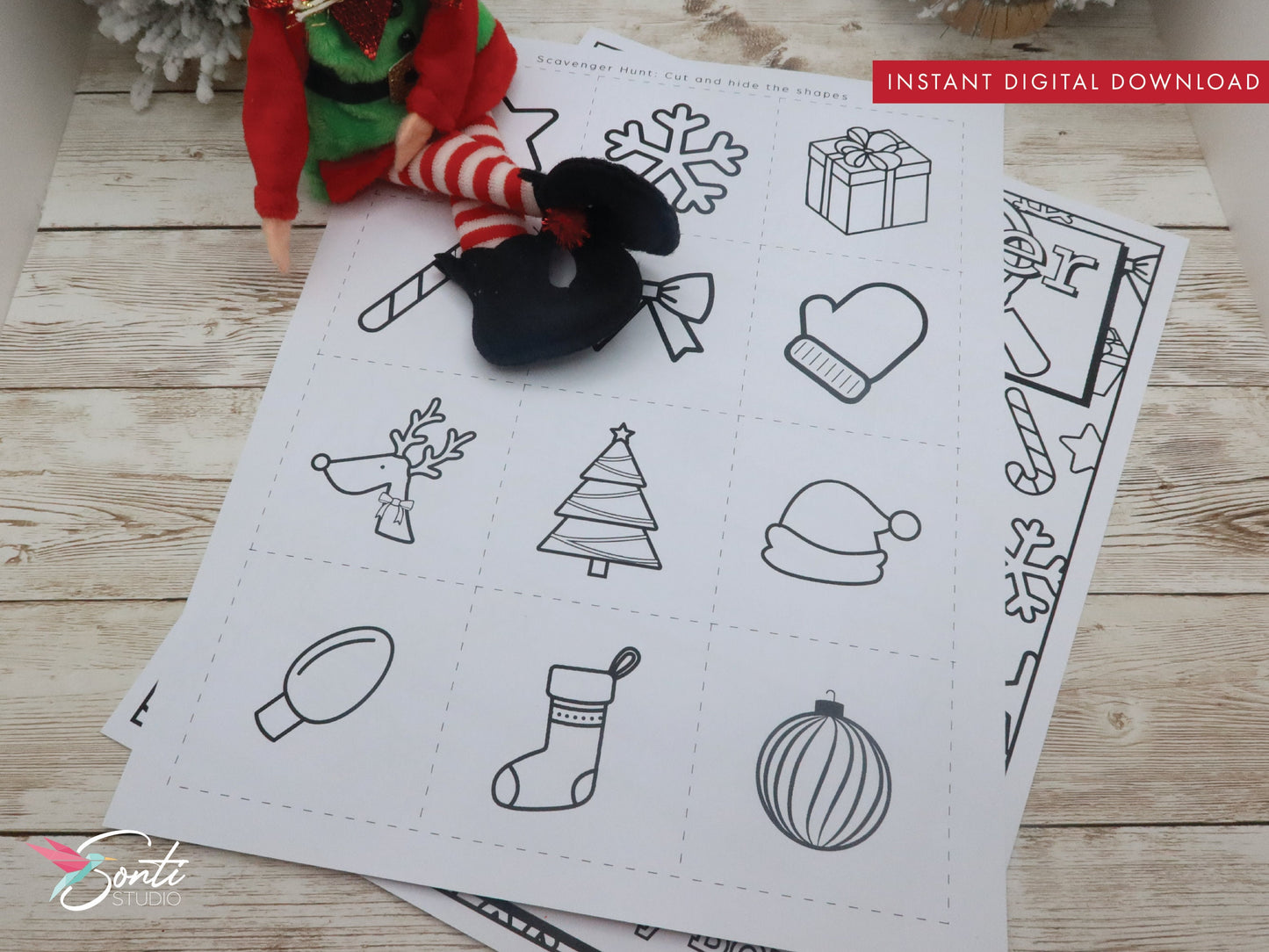 Christmas Elf Scavenger Hunt