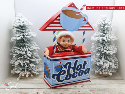 Christmas Elf Hot Cocoa Booth