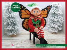Christmas Elf Butterfly Wings