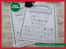 Christmas Elf Secret Message Activity Pages