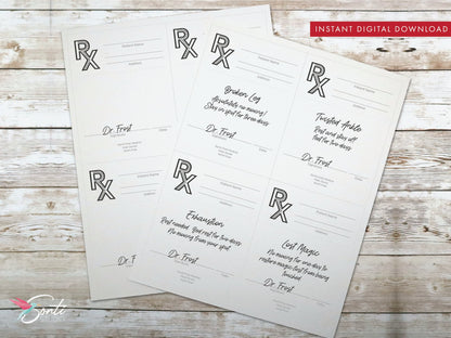 Christmas Elf Sick Notes