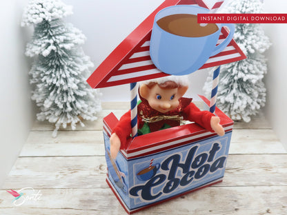 Christmas Elf Hot Cocoa Booth