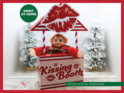 Christmas Elf Kissing Booth