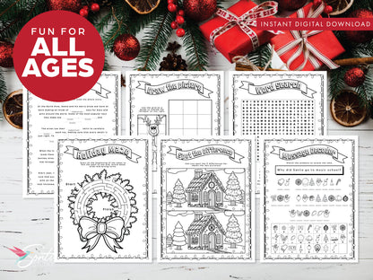 Christmas Printable Activity Bundle