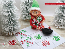 Christmas Elf Tic-Tac-Toe Game
