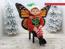 Christmas Elf Butterfly Wings