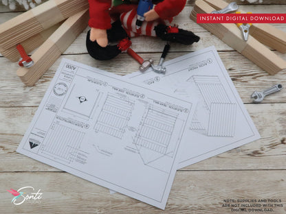 Christmas Elf Clubhouse Blueprints