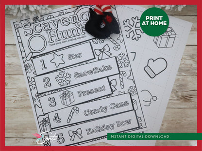 Christmas Elf Scavenger Hunt