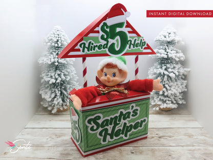 Christmas Elf Hired Help Booth