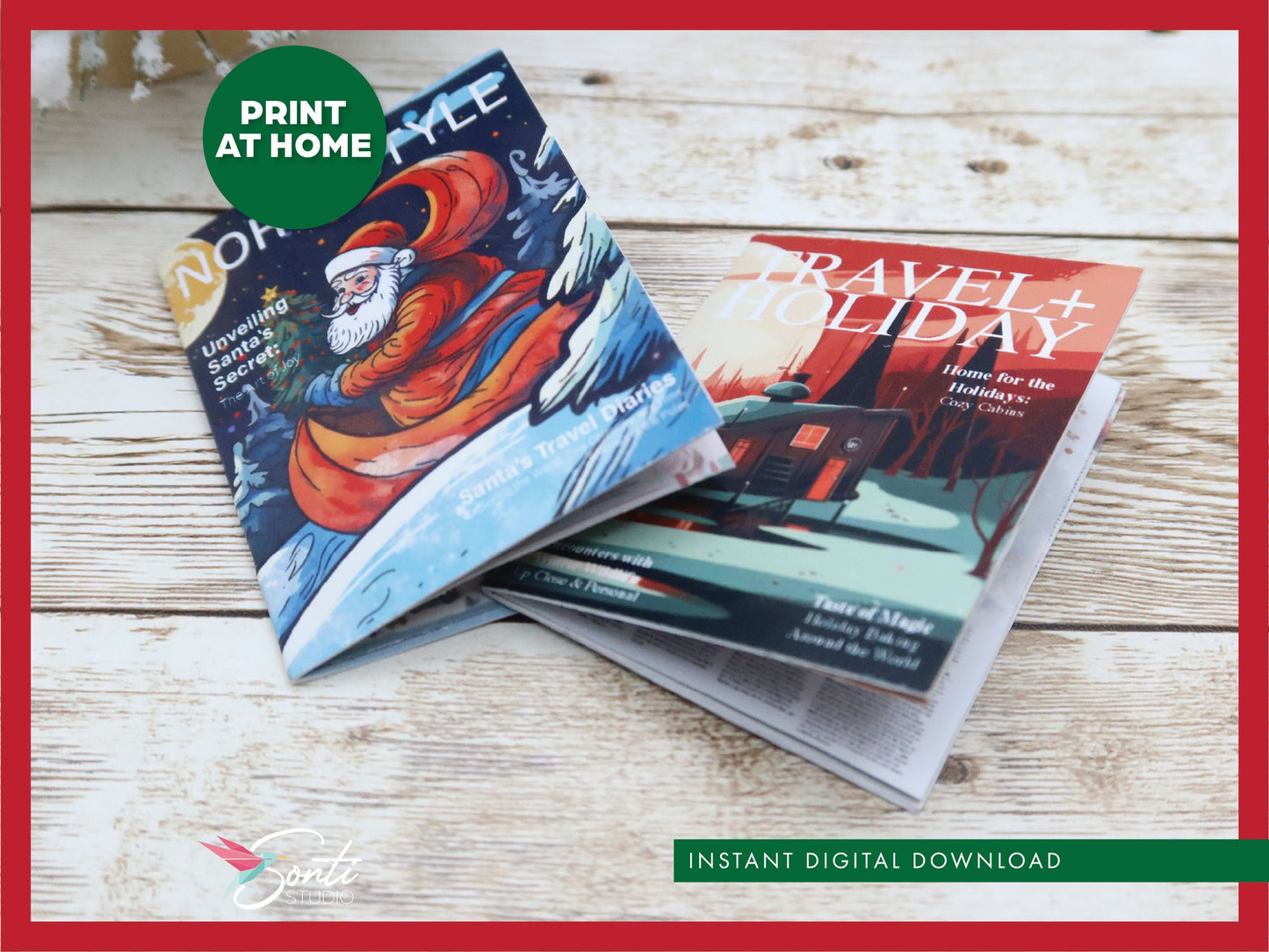 Christmas Elf Mini Magazine