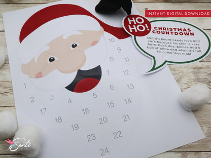 Christmas Santa Advent Calendar