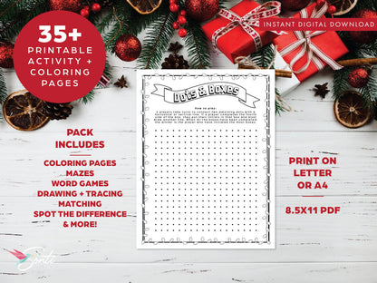 Christmas Printable Activity Bundle