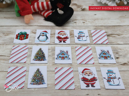 Christmas Elf Matching Game