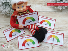 Christmas Elf Progress Meters