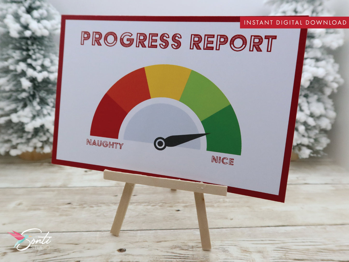 Christmas Elf Progress Meters