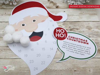 Christmas Santa Advent Calendar