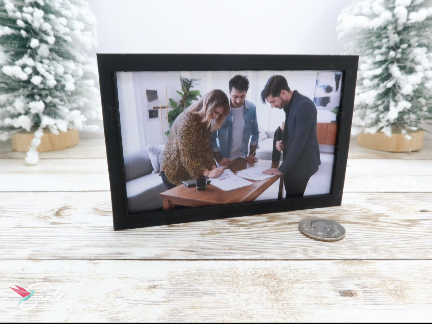 1:6 Miniature Wall TV