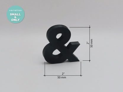 1:6 Miniature & Ampersand Sculpture