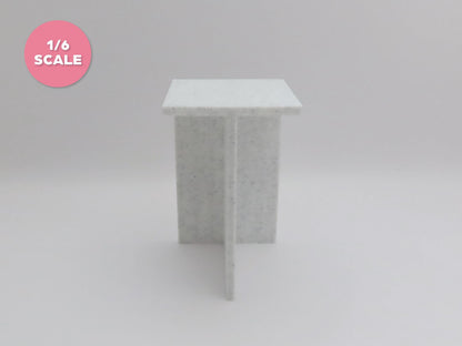 1:6 Miniature Modern Side Table