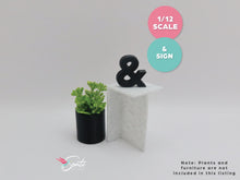 1:6 Miniature & Ampersand Sculpture