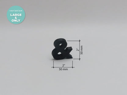 1:6 Miniature & Ampersand Sculpture